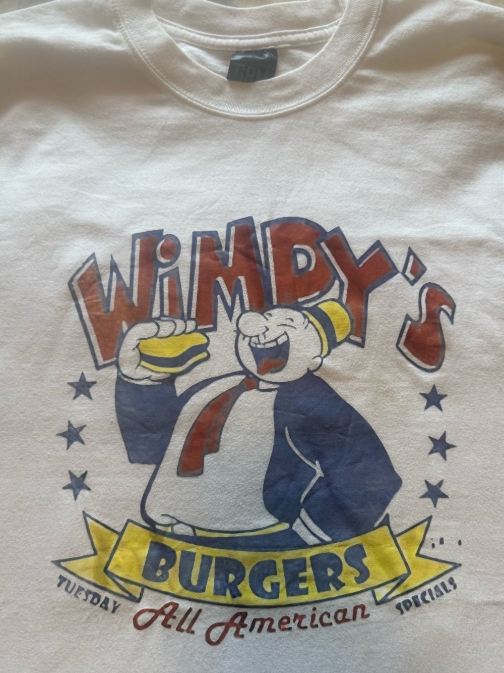 Whimpy Burget Shirt - IYKYK - iconic vintage cartoon character